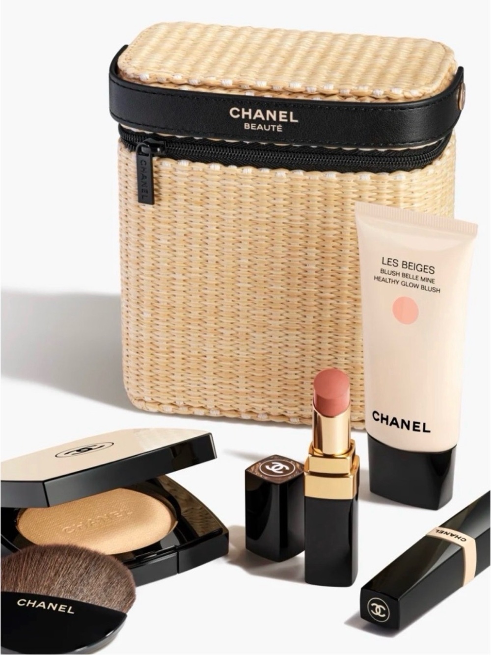 Limited Edition CHANEL Les Beiges Healthy Glow ✨✨ Summer Essential Set NEW - Picture 2 of 10